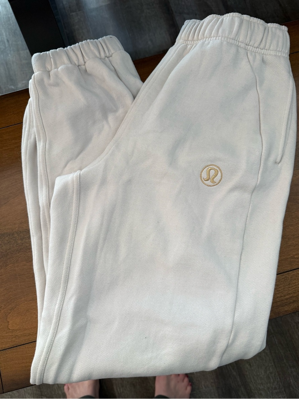 lululemon Lunar New Year Scuba Oversized Joggers with Gold Logo